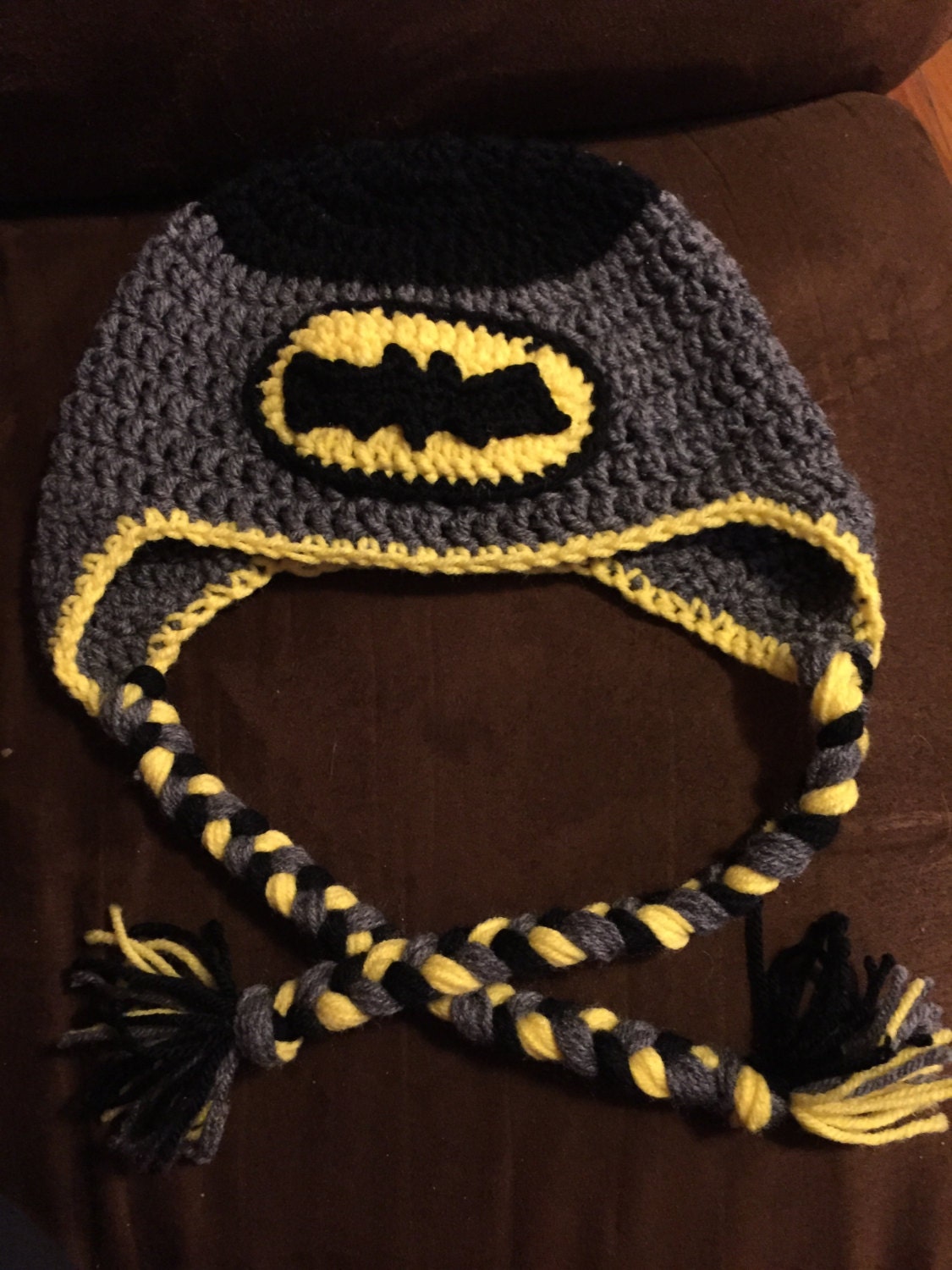 Batman Crochet Hat