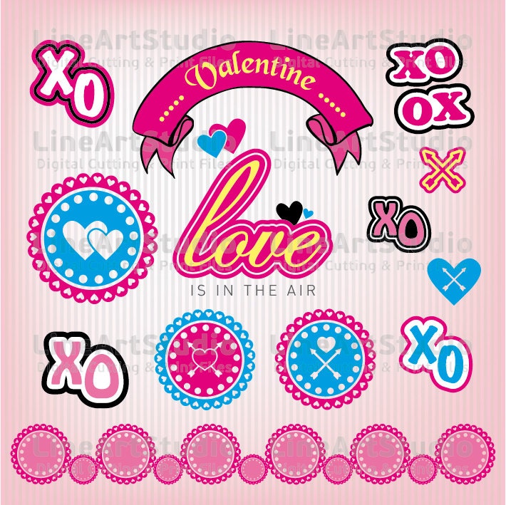 Download Valentine's SVG Files SVG Cut Files Valentine's