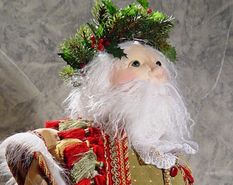 BS330E - Santa PDF Cloth Doll Sewing Pattern