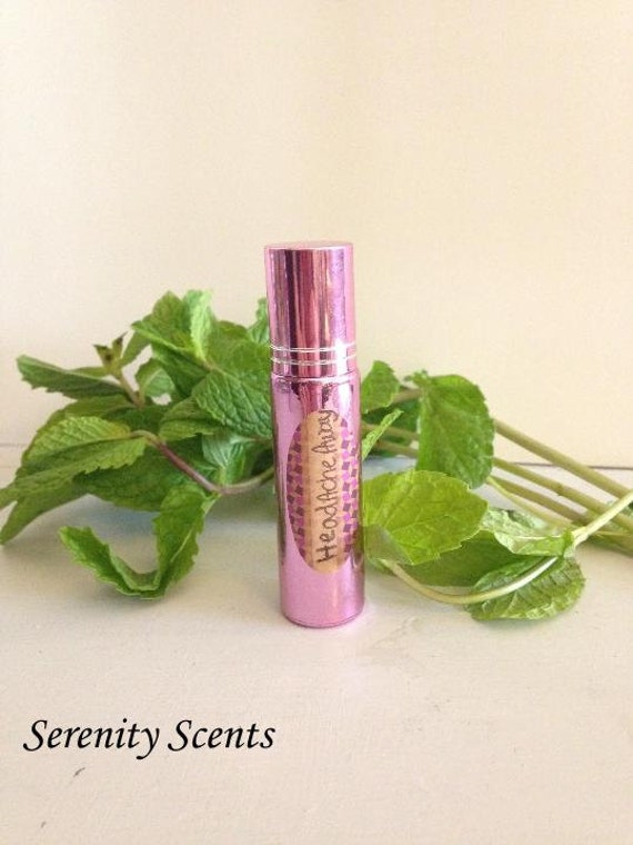 Aromatherapy Roll On HeadAche Away 10ml by SerenityScents23