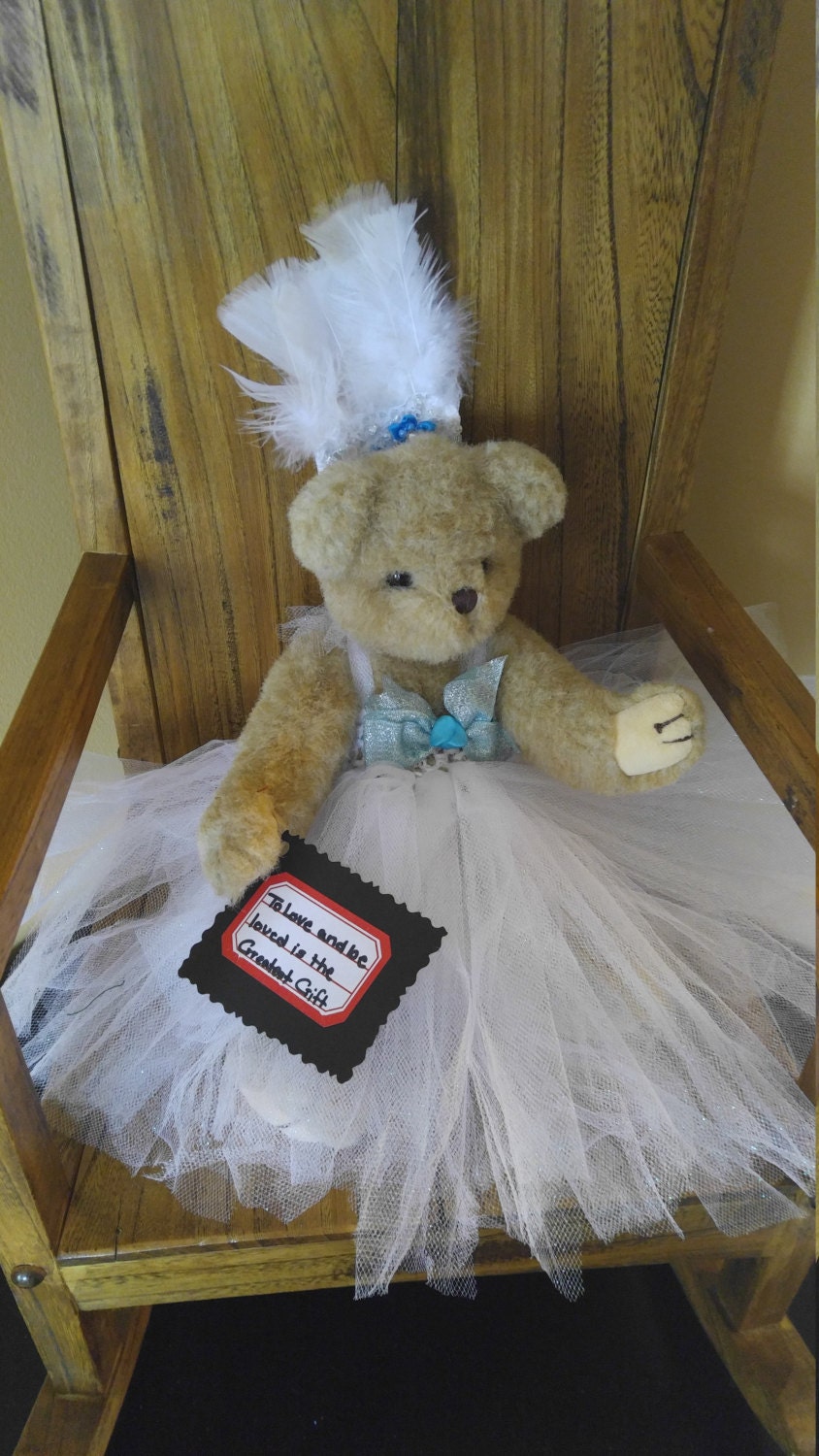 stuffed ballerina bear