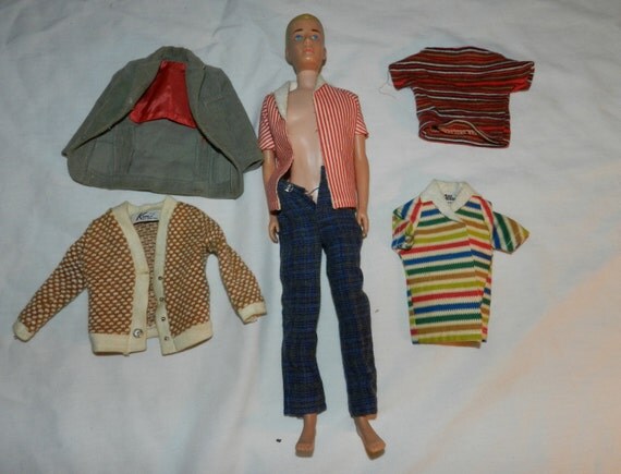 Vintage Ken Doll Copyright 1960 By Mattel Inc Hawthorne 0663