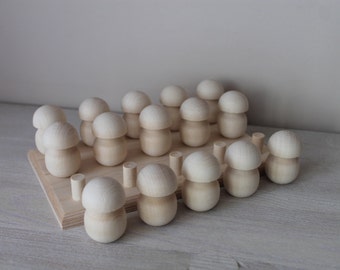 Montessori toy - wooden shape toy