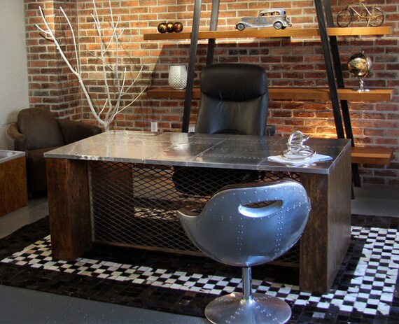 Urban Executive Desk by Urban95 on Etsy