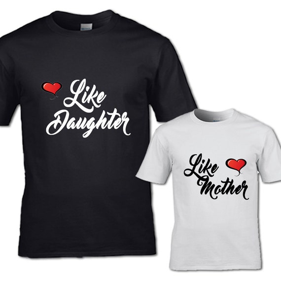Like Mother & Like Daughter T-Shirt Set couples his and her