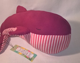 pink whale stuffed animal