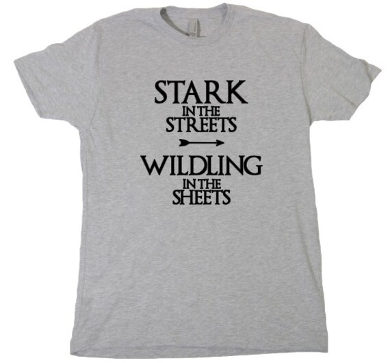 game of thrones stark t shirt