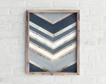 Scandinavian Modern Art Print, Baby Boy Nursery Decor, Boho Nursery Decor, Arrow Wall Art, Geometric Print, Boys Bedroom Decor, Gallery Wall