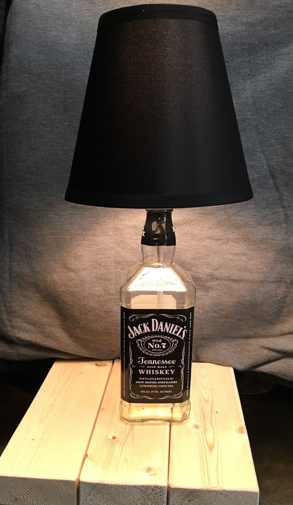 Jack Daniels Bottle Lamp by KSKreationsCo on Etsy