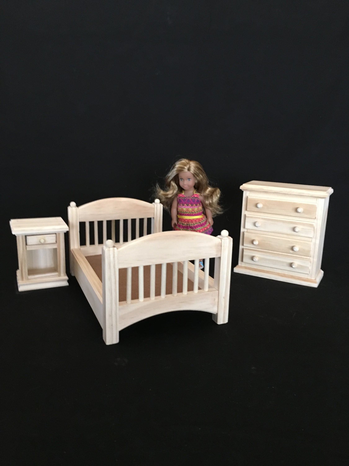 Bedroom Set for American Girl Mini Doll and all other