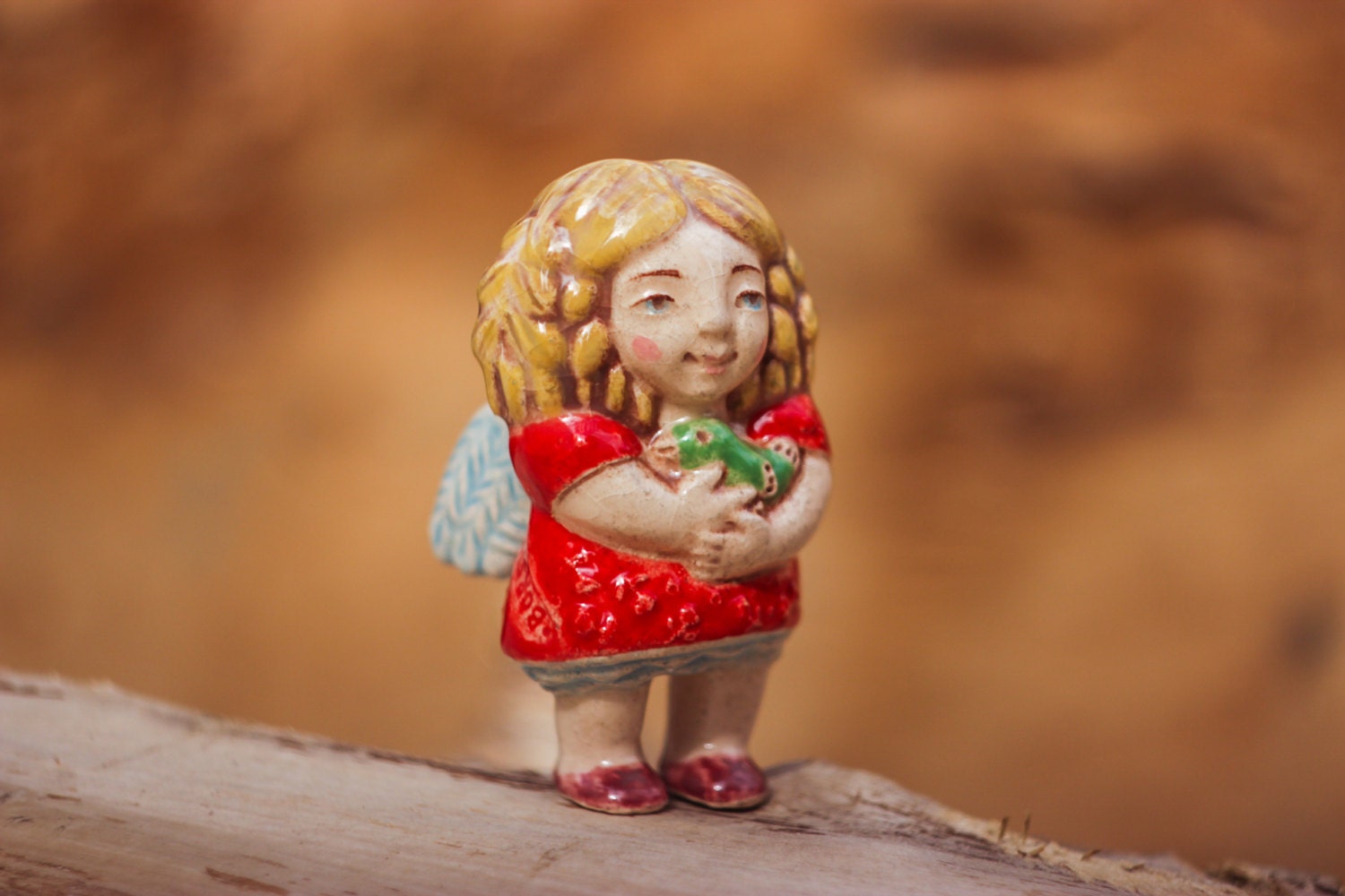 little ceramic doll by BorshchCeramics on Etsy