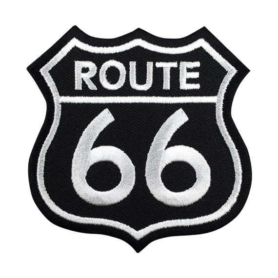 ROUTE 66 Patch Badge Patch Iron on Patches