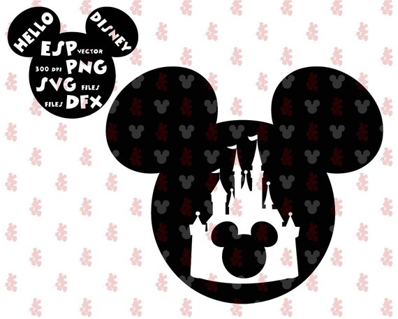 Free Free 91 Disney Castle Mickey Head Svg SVG PNG EPS DXF File