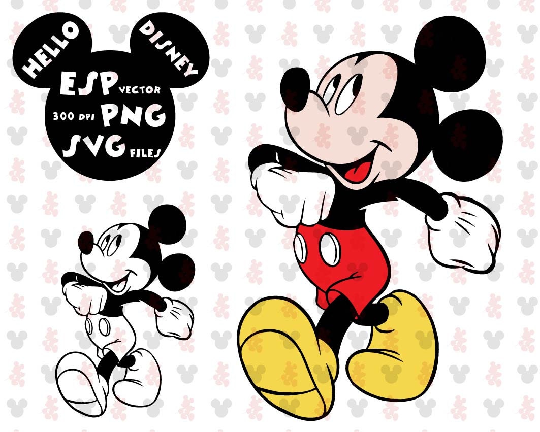 Disney Svg Mickey Mouse Clipart Disney Cut files Mouse Die