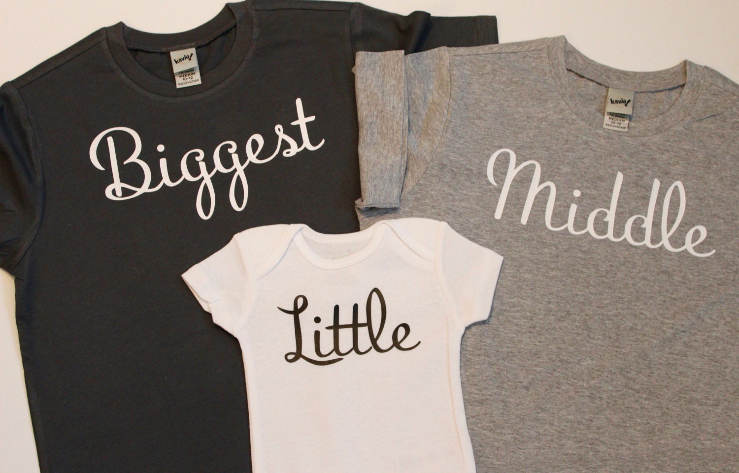 Biggest Brother Middle Brother Little Brother Shirts Big