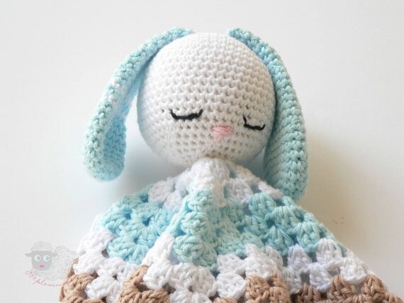 Crochet Pattern, Security blanket pattern, Crochet ...
