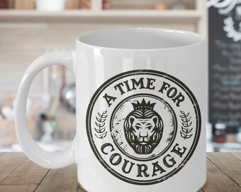 Woz - A Time For Courage - 15 oz. Mug - Wizard of Oz Gift