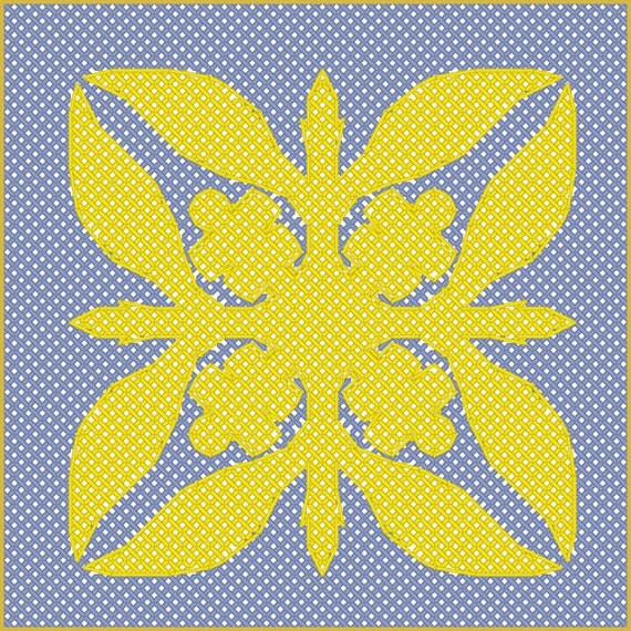 hawaiian-quilt-pattern-counted-cross-stitch-kit-plumeria