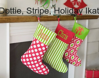 Christmas Stockings, Personalized Christmas Stockings, Embroidered Christmas Stockings, Christmas, Stockings
