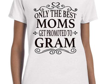 Items similar to The Best Moms get Promoted to Grandma- VINTAGE ...