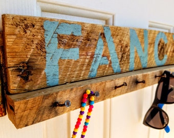 Rustic Jewelry Organizer - Jewelry Holder - Jewelry Hanger - Rustic Jewelry Display