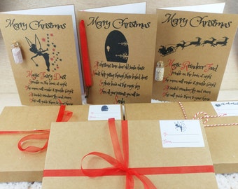Magic reindeer dust labels