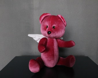 Vintage Mechanical Teddy Bear-Angel