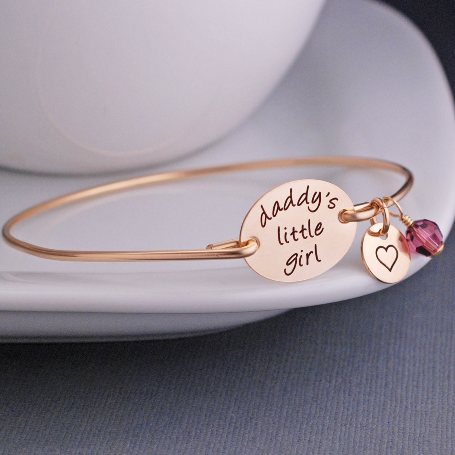 Daddy's Little Girl Bracelet Jewelry for Daughter from