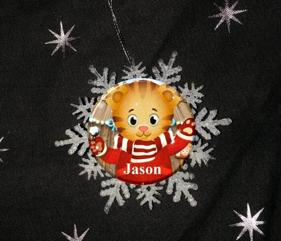 personalized snowflake daniel tiger holiday image christmas personalized snowflake daniel tiger holiday image christmas