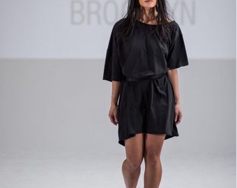 asymmetrical t shirt dress