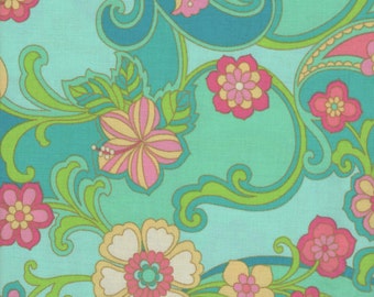 Modern Floral 100% Cotton Quilt Fabric - Fat Quarter