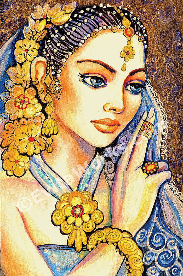 Beautiful Indian Dance Art Divine Feminine Indian By