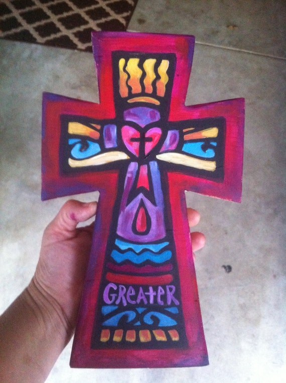 Greater - Very Special Bible Verse Cross