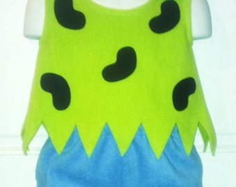 Flintstones Pebbles Cave Girl Halloween Costume Set Boutique 3T/4T PAGEANT
