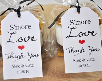 S'more love tags | Etsy