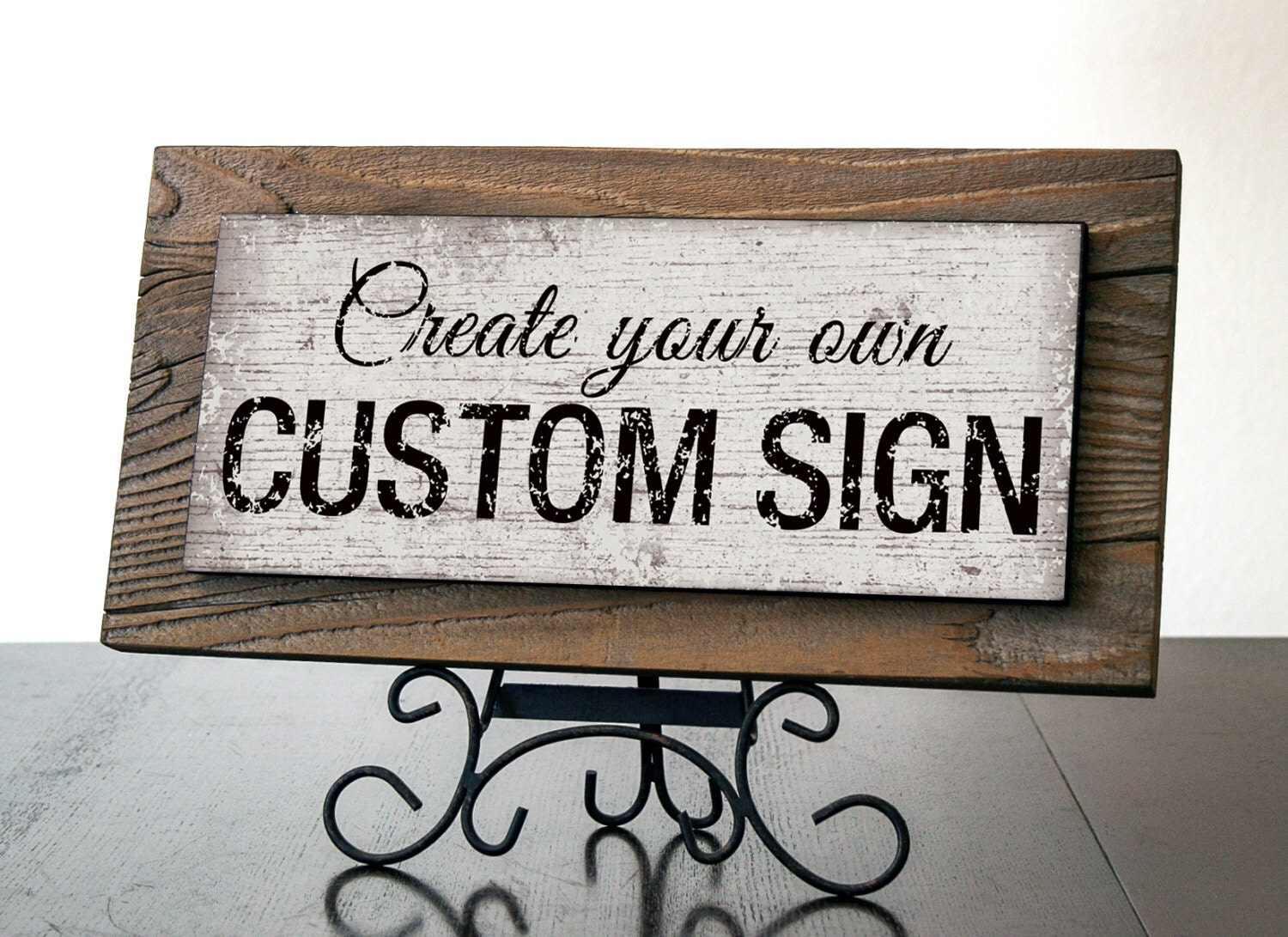 Custom Signs with Reclaimed Wood. Rustic Signs. Business