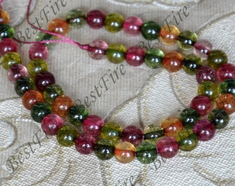Single 8mm multicolour synthetic quartz Round beads full strand ,crystal glass stone beads loose strands,crystal glass beads findings