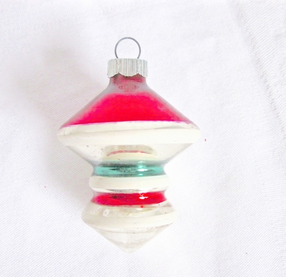 Vintage Christmas Glass Ornament 1950s Christmas Shiny Brite