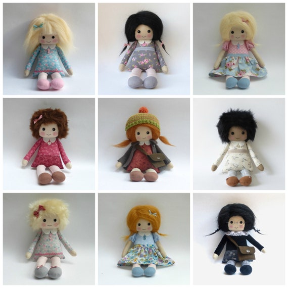 doll design your own doll heirloom keepsake doll original by Lybo