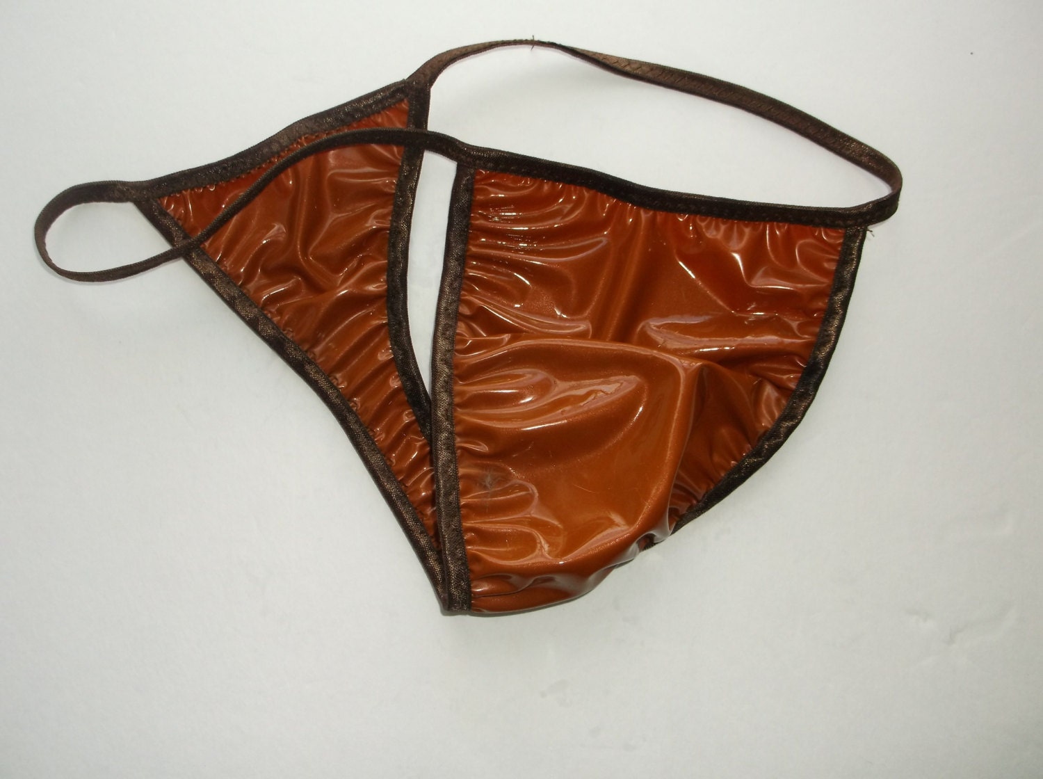 Mens Rio String Bikini Thong LATEX RUBBER by somethingwildincali