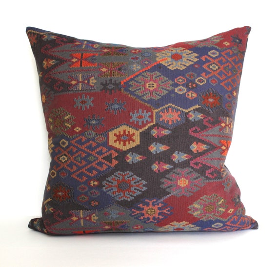 Decorative Southwest Global Ethnic Throw Pillow Cover Floor