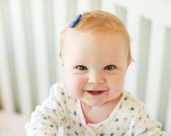 PICK 6 - baby hair clips - baby barrettes - infant hair clips - newborn hair clip - newborn hair bow - small hair clips - hair clip set mt