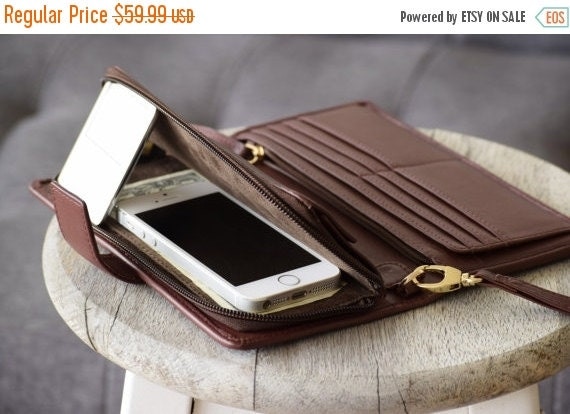 15% Fathers Day Sale Women&#39;s leather wallet by TheLeatherExpert