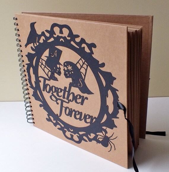 Personalised Gothic Scrapbook / Photo Album / by CardsbyGaynor