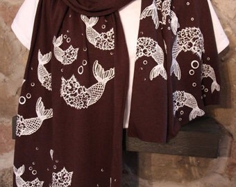Mercat bamboo jersey scarf