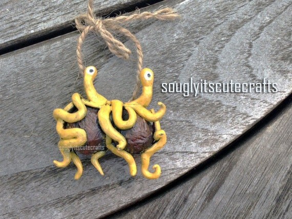 ugly christmas ornament flying spaghetti monster polymer clay ugly christmas ornament flying spaghetti monster polymer clay
