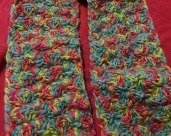 Beautiful rainbow scarf