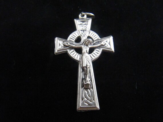 Large Celtic Rosary Crucifix