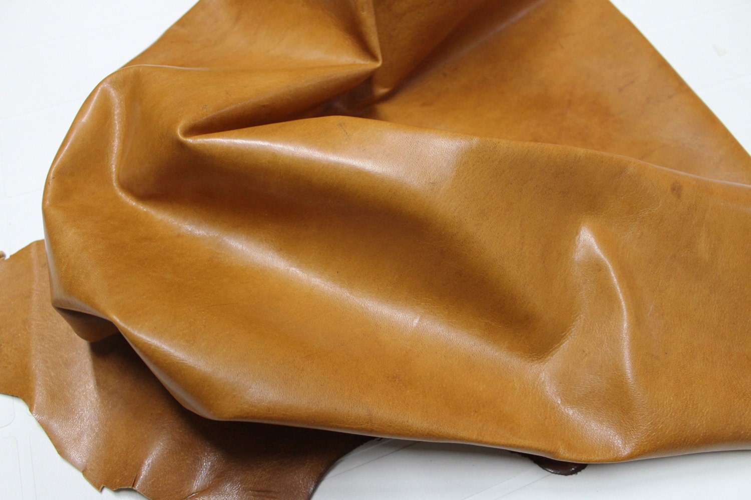 veg tan leather hides