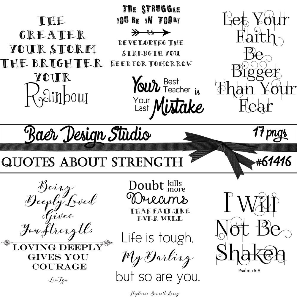 Quotes about Strength Word art about Strength Inspirational